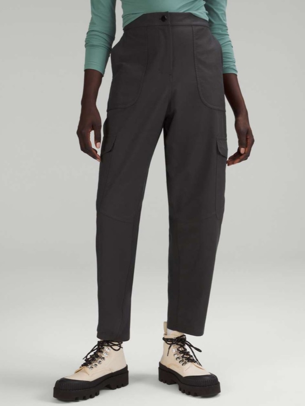 Lululemon Light Utilitech Cargo High-Rise Pants - Graphite Grey